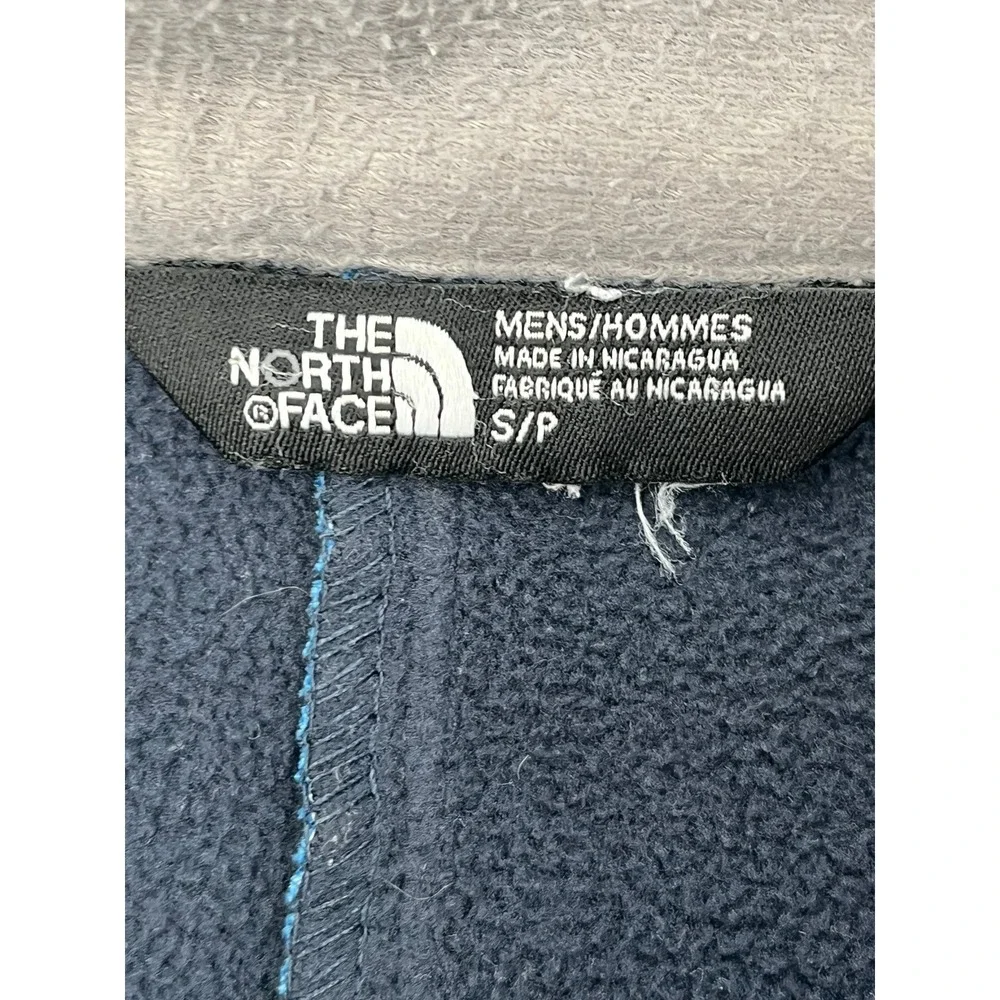 The North Face Mens‎ WindWall Softshell Jacket Blue Heather Full Zip Small S/P